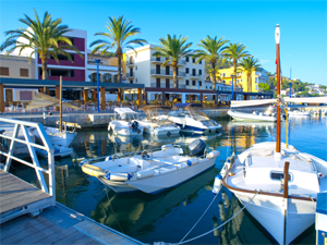 Hafen und Boote Mallorca